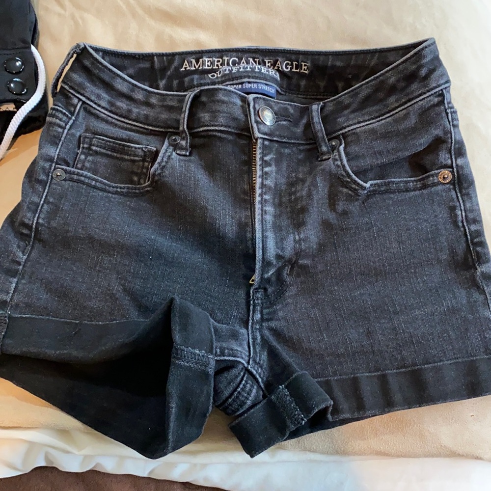 American eagle denim shorts